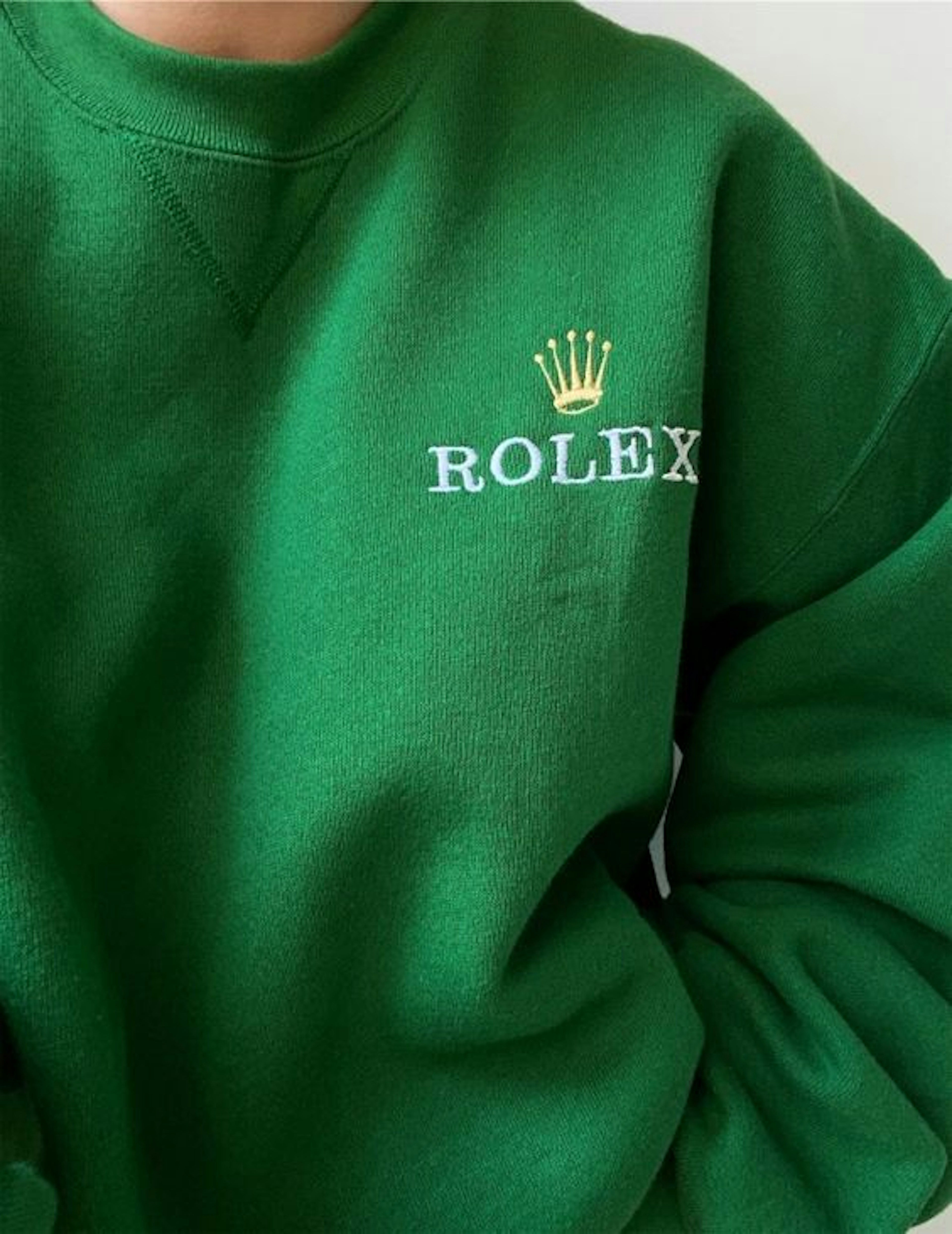 Rolex branded sweatshirt