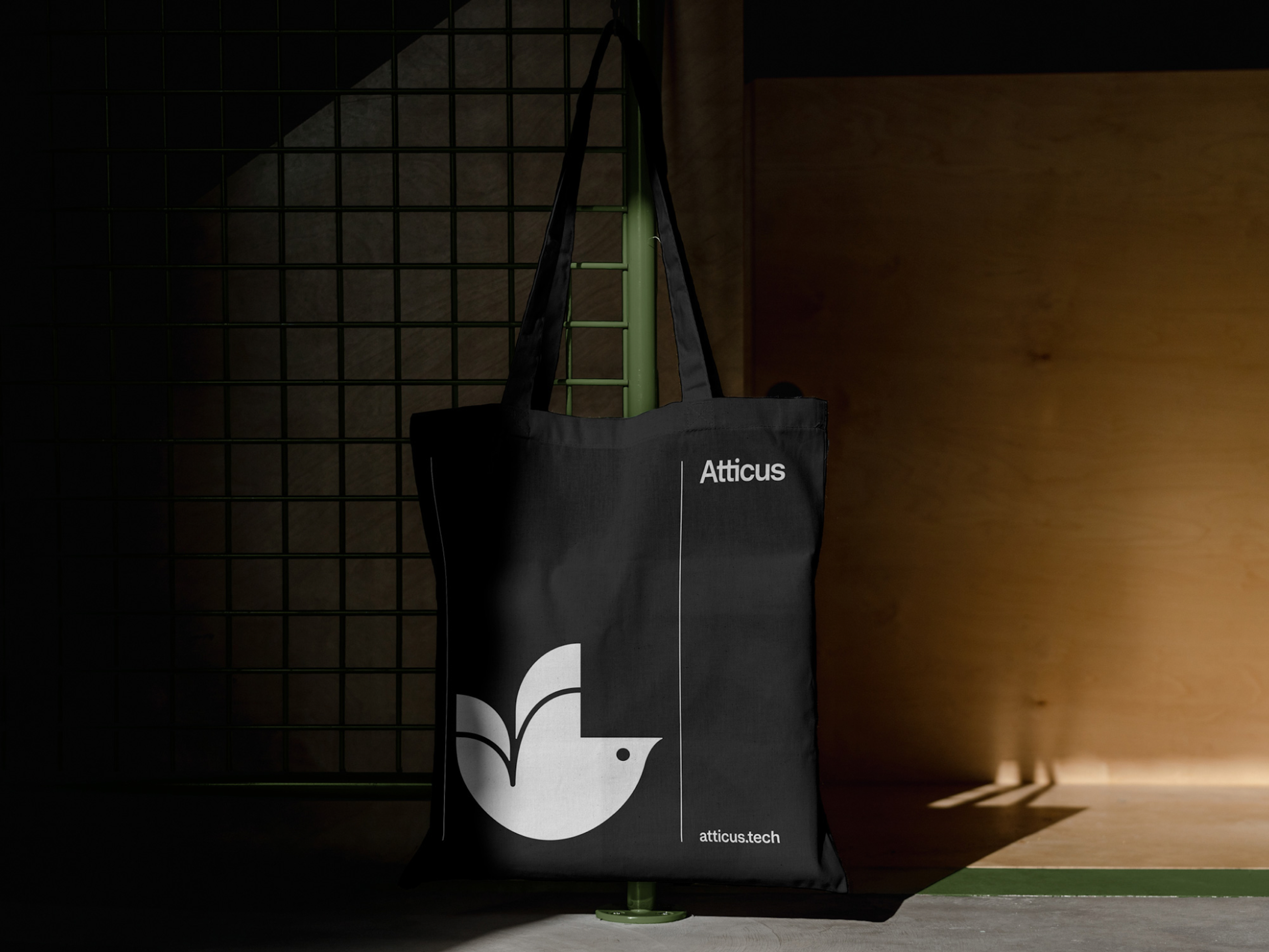 Atticus Branded Tote Bag