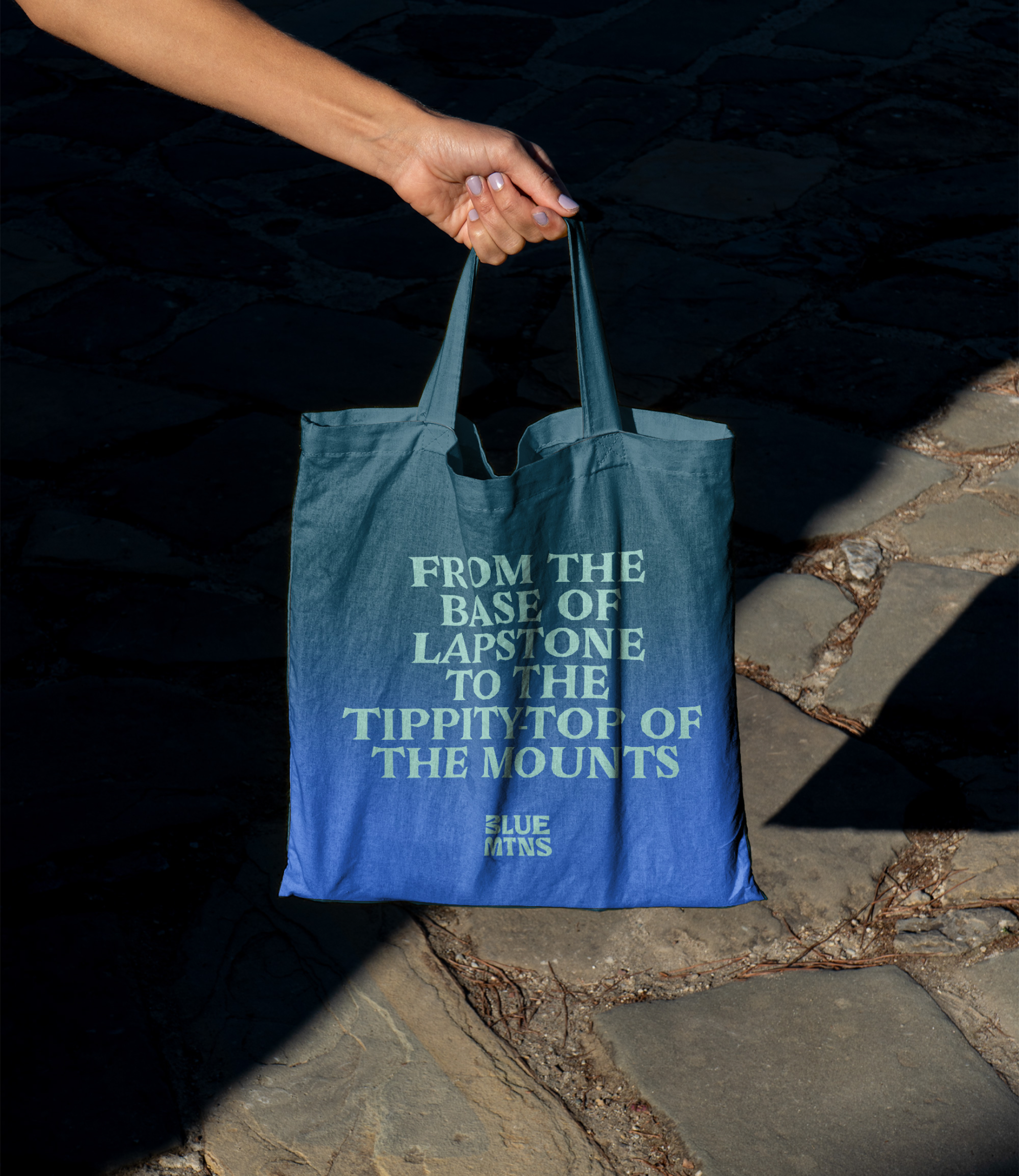 "Blue Mountains Tote Swag"