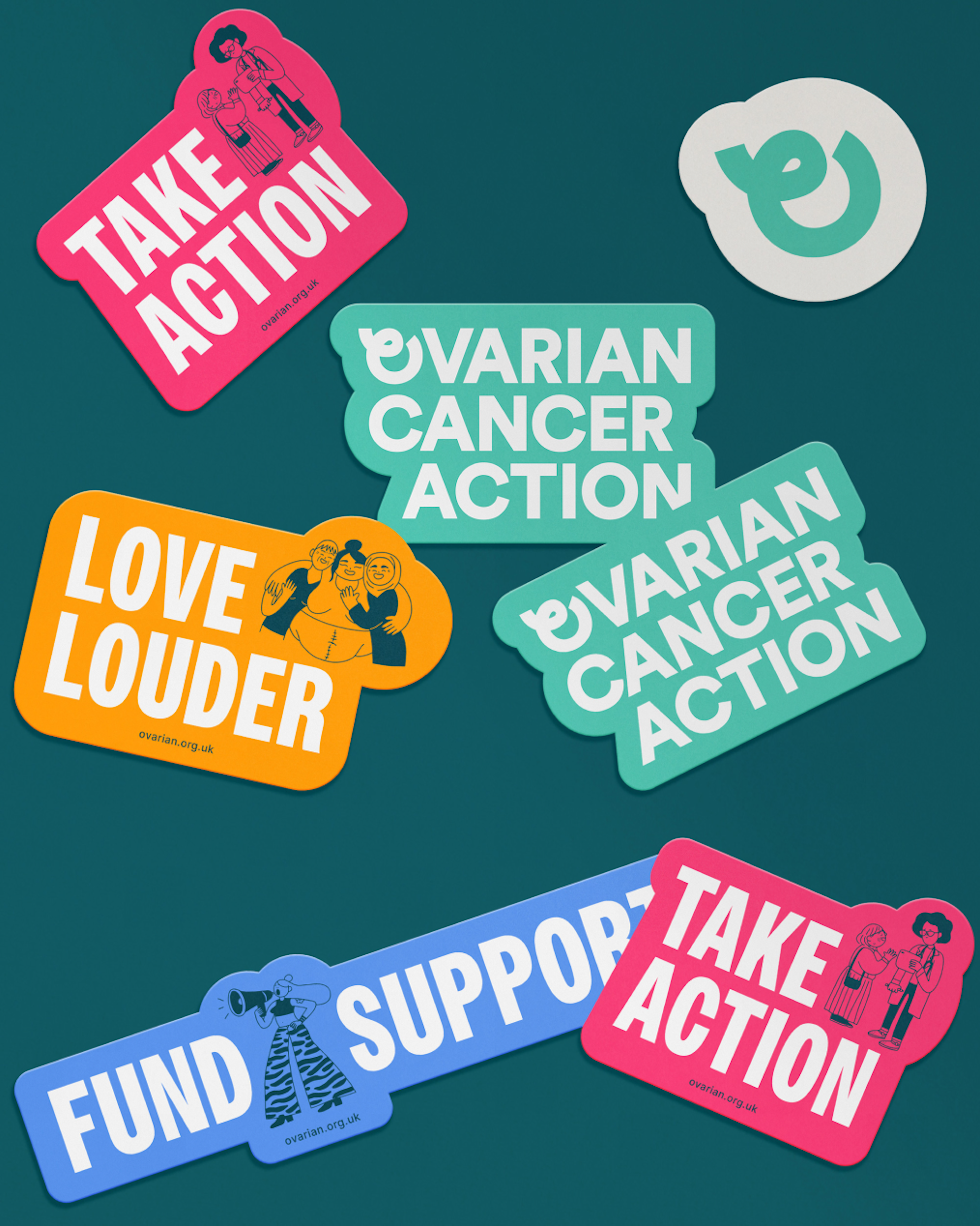 Bold Action Stickers