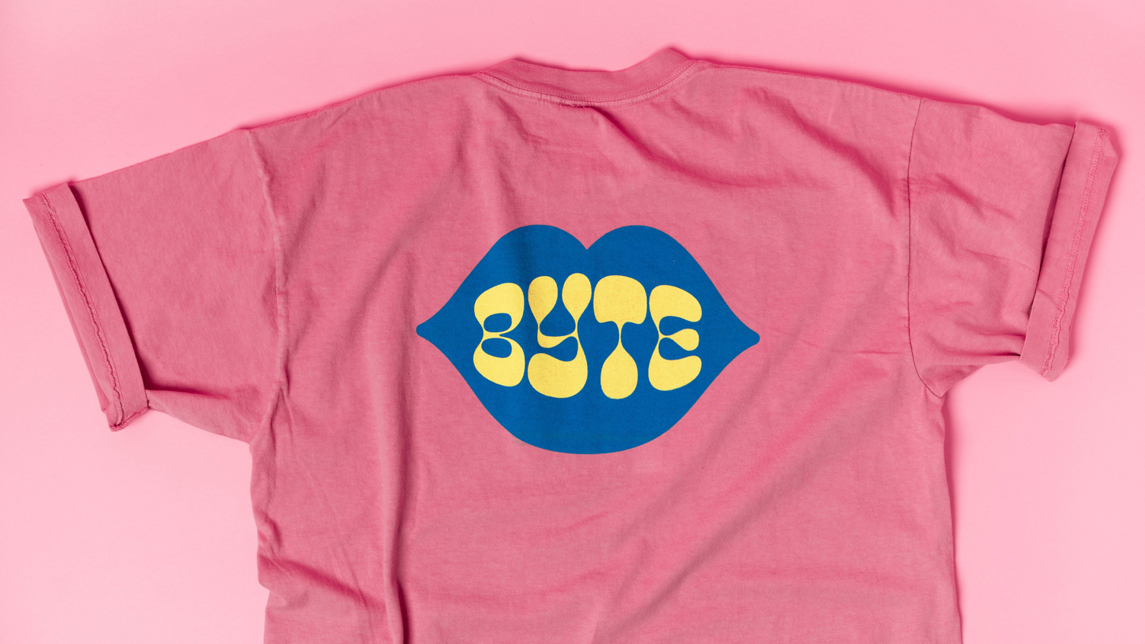 Byte Bars Pink T-Shirt