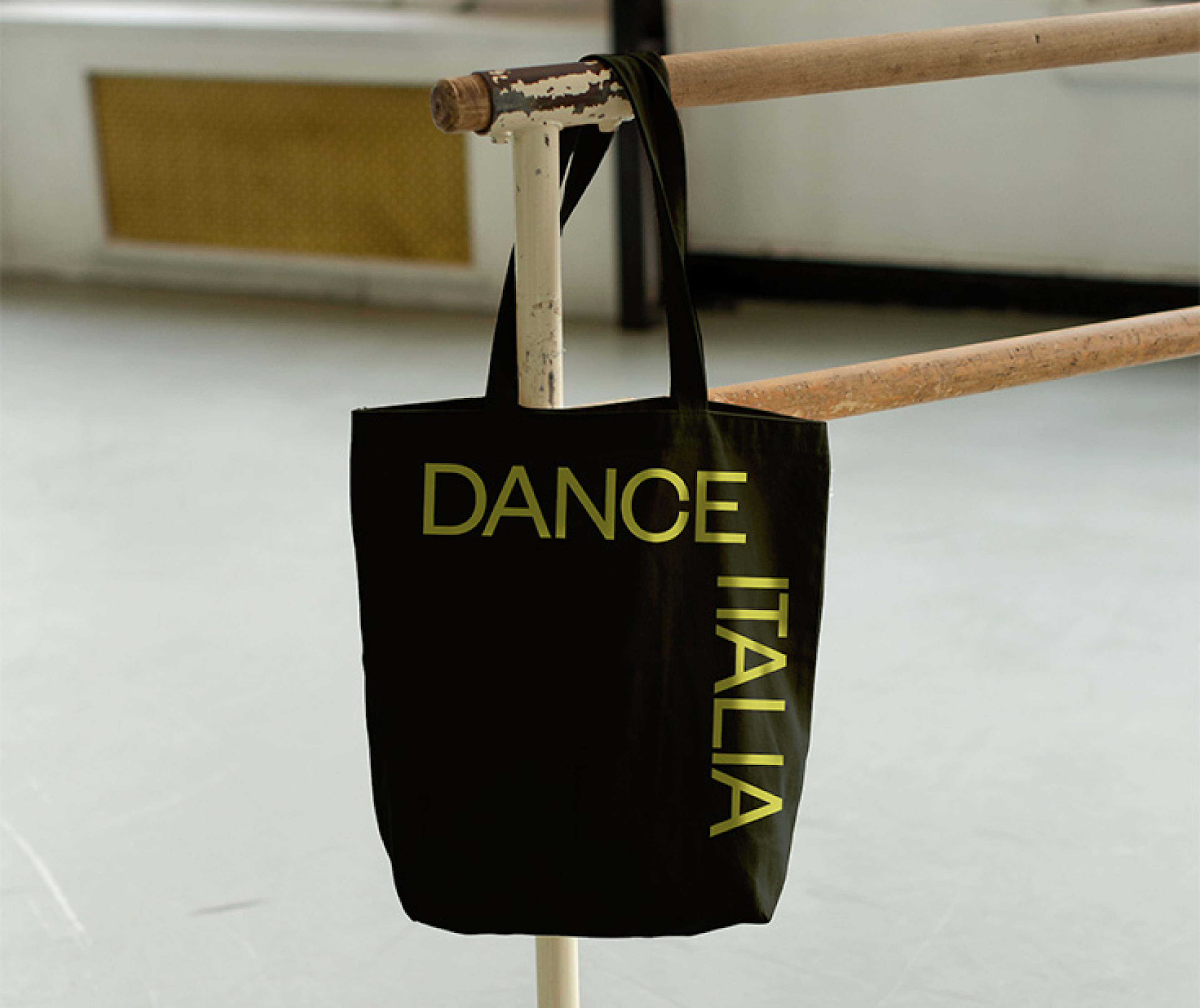 Dance Italia branded tote