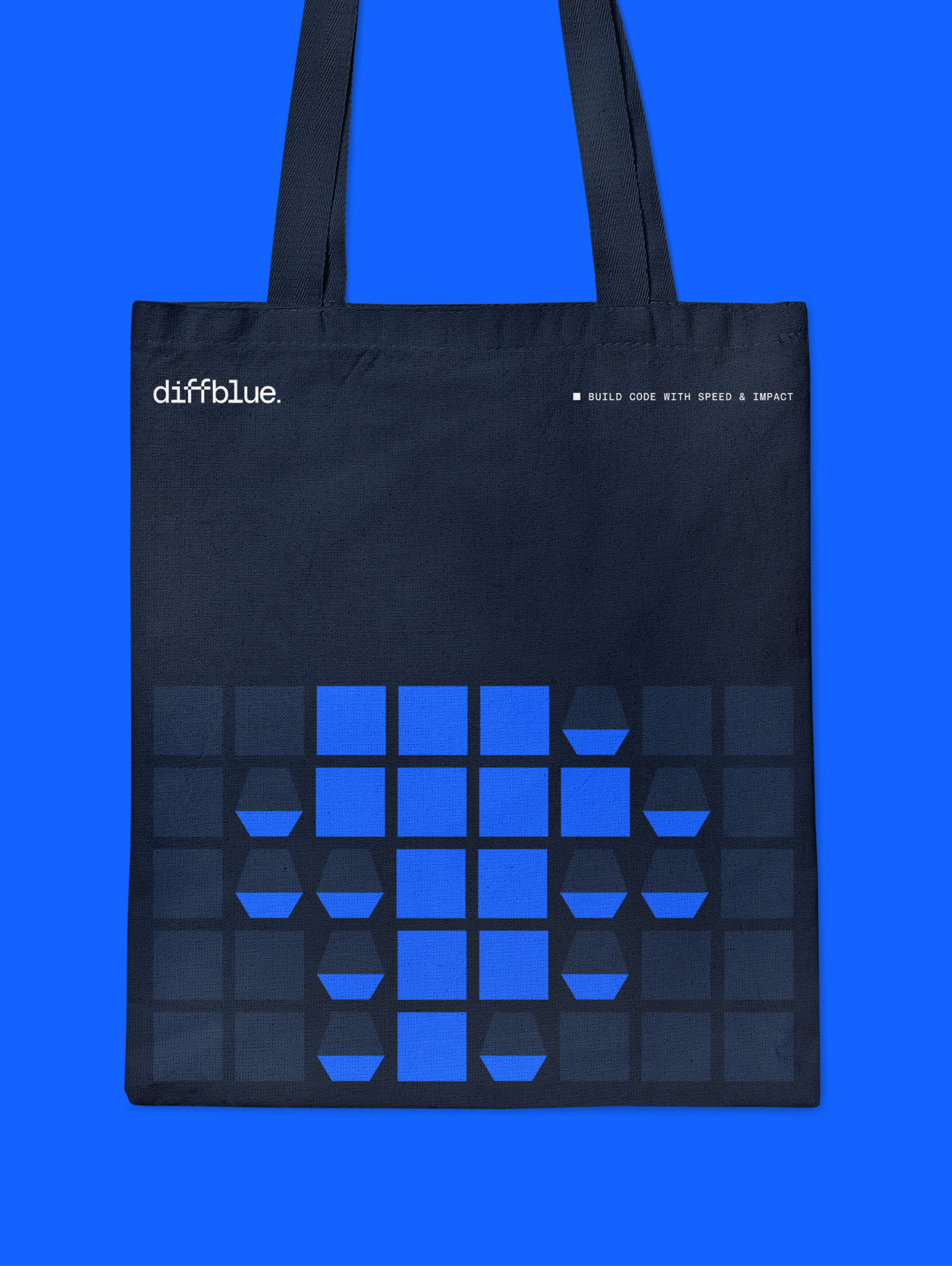 Diff Blue Branded Tote