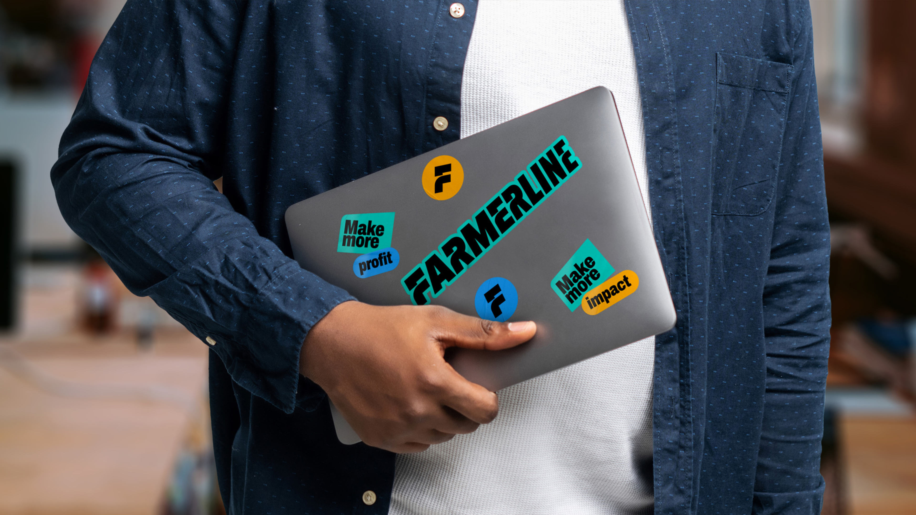 Farmerline Custom Stickers