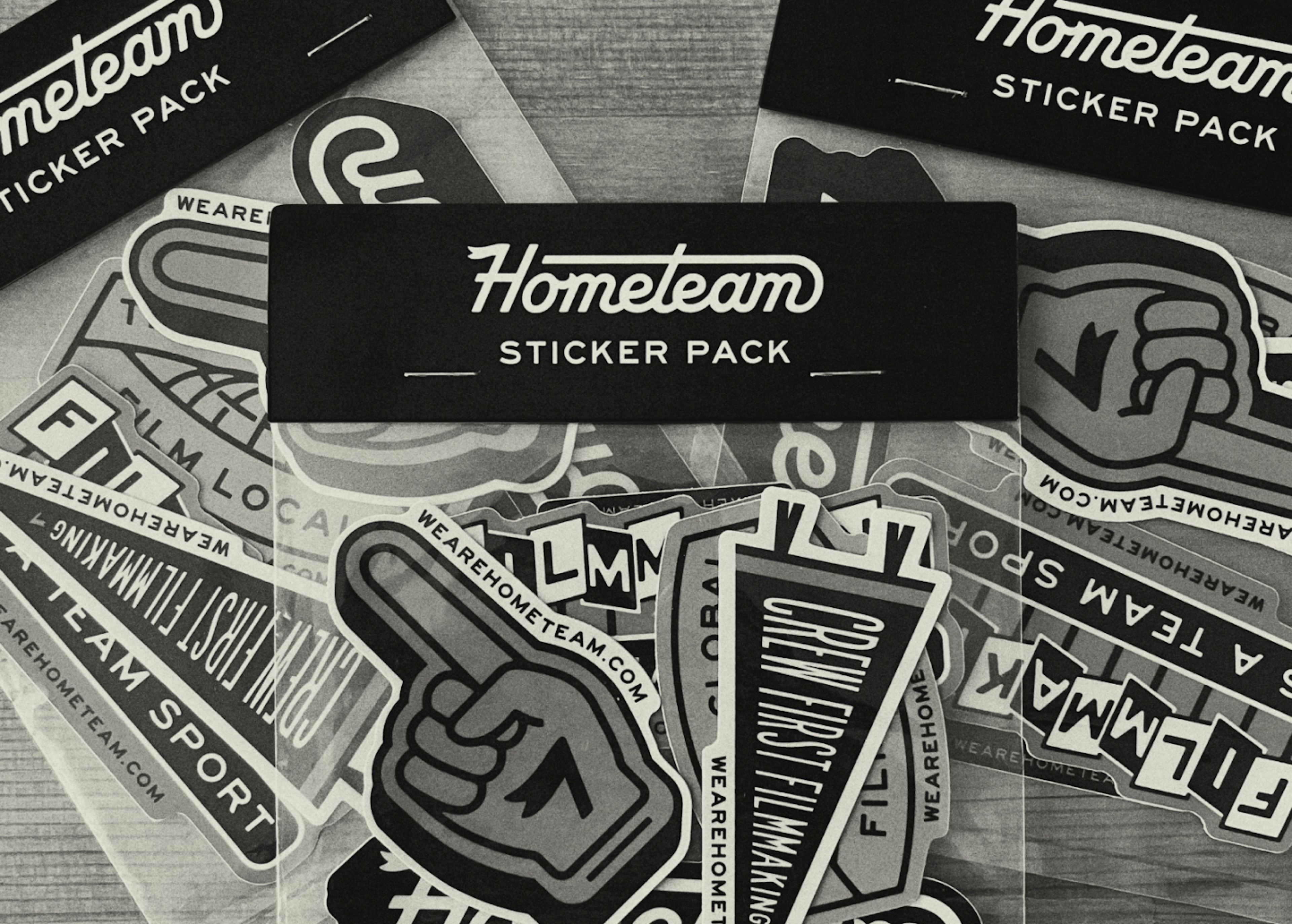 Hometeam Branded Stickers