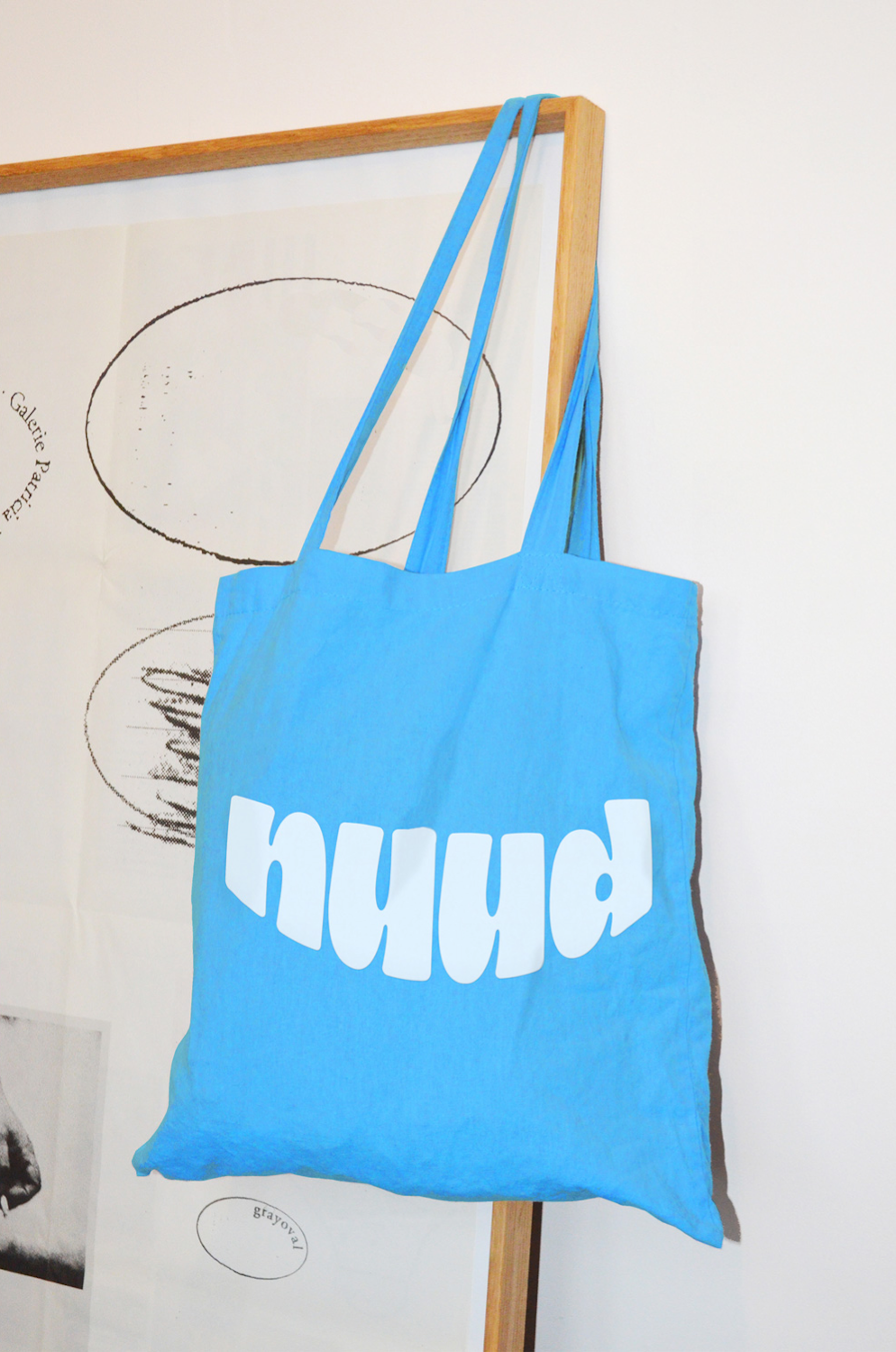 Nuud Blue Branded Tote