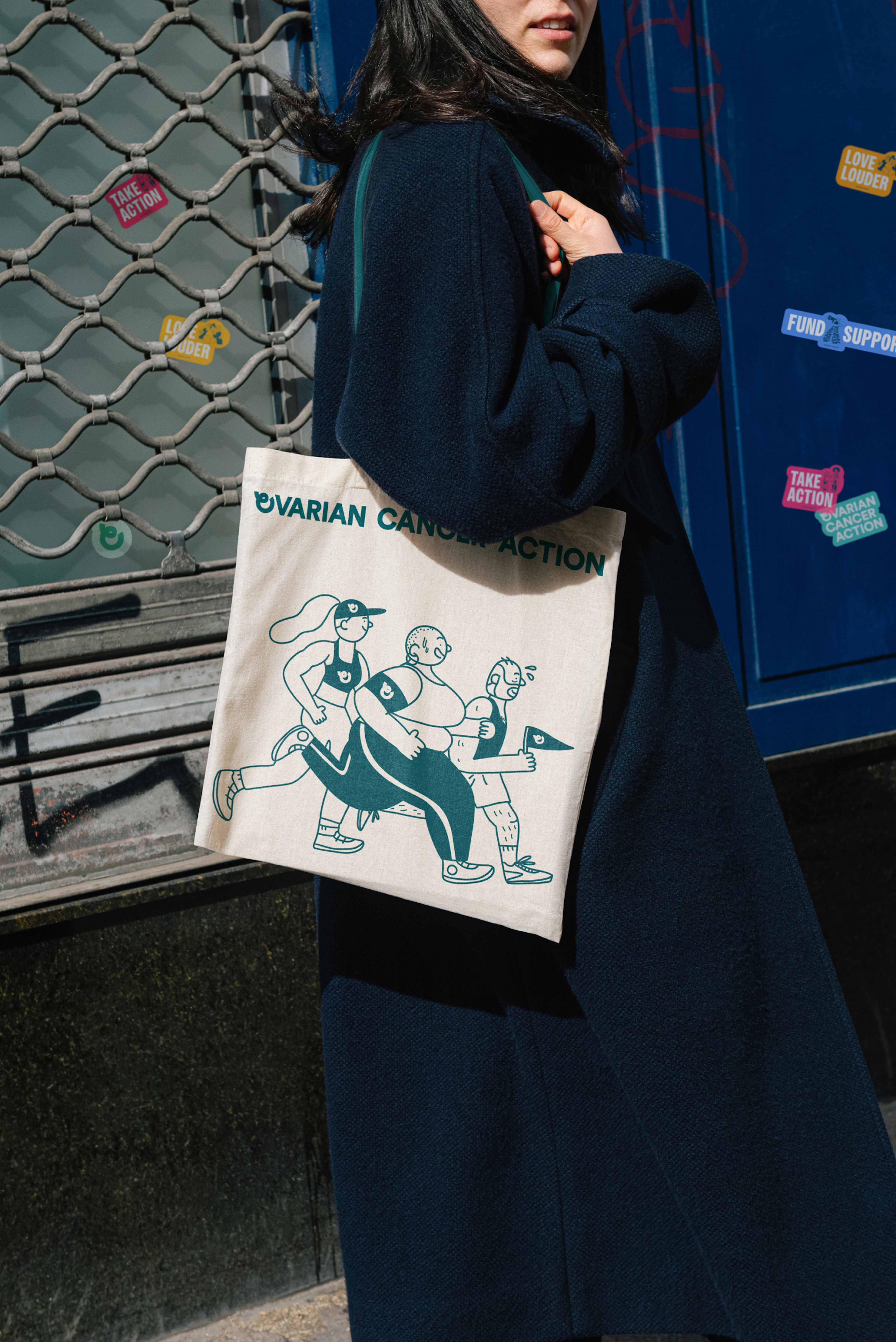 Ovarian Action Tote Bag