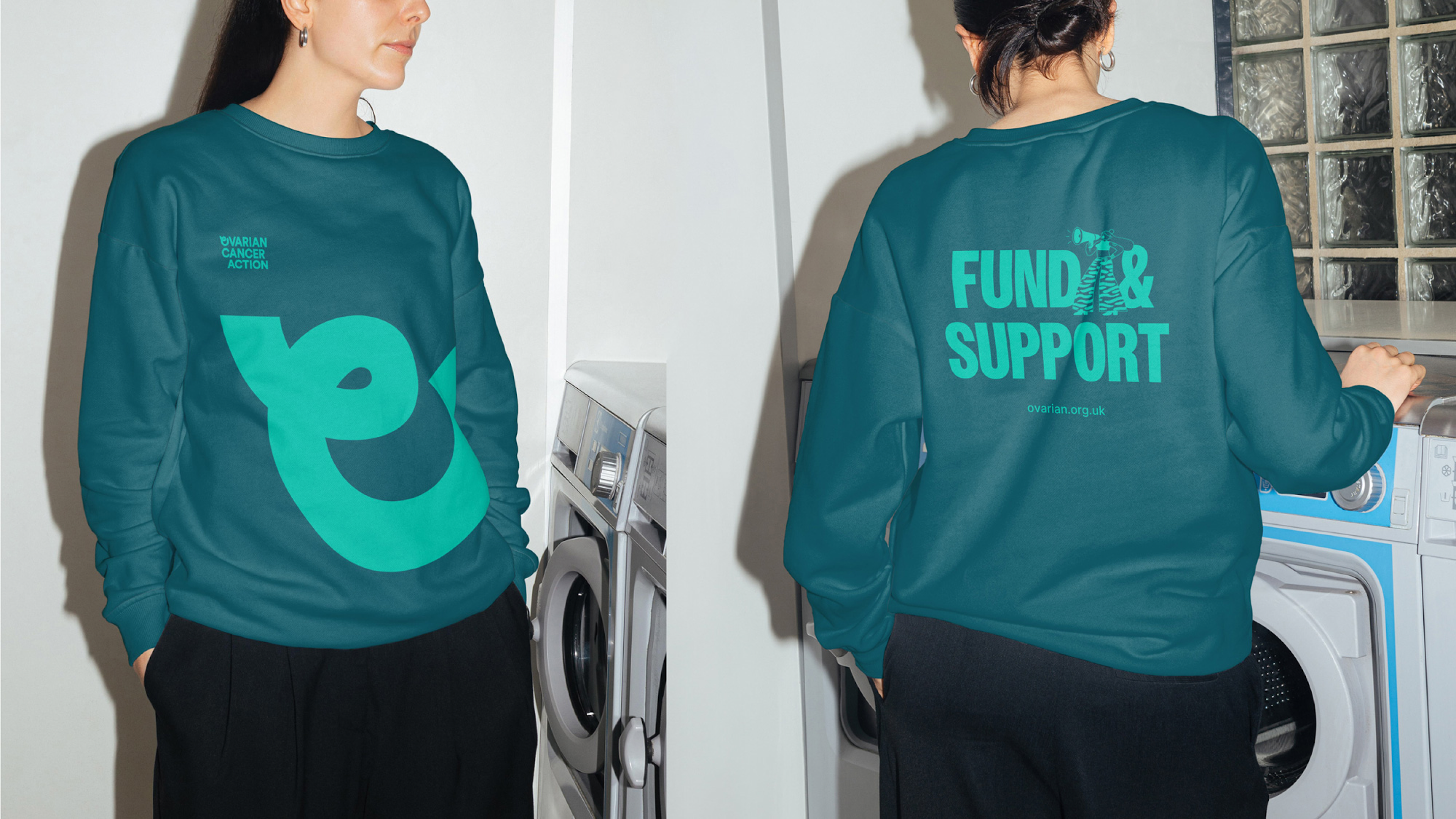 Ovarian Cancer Action Sweater