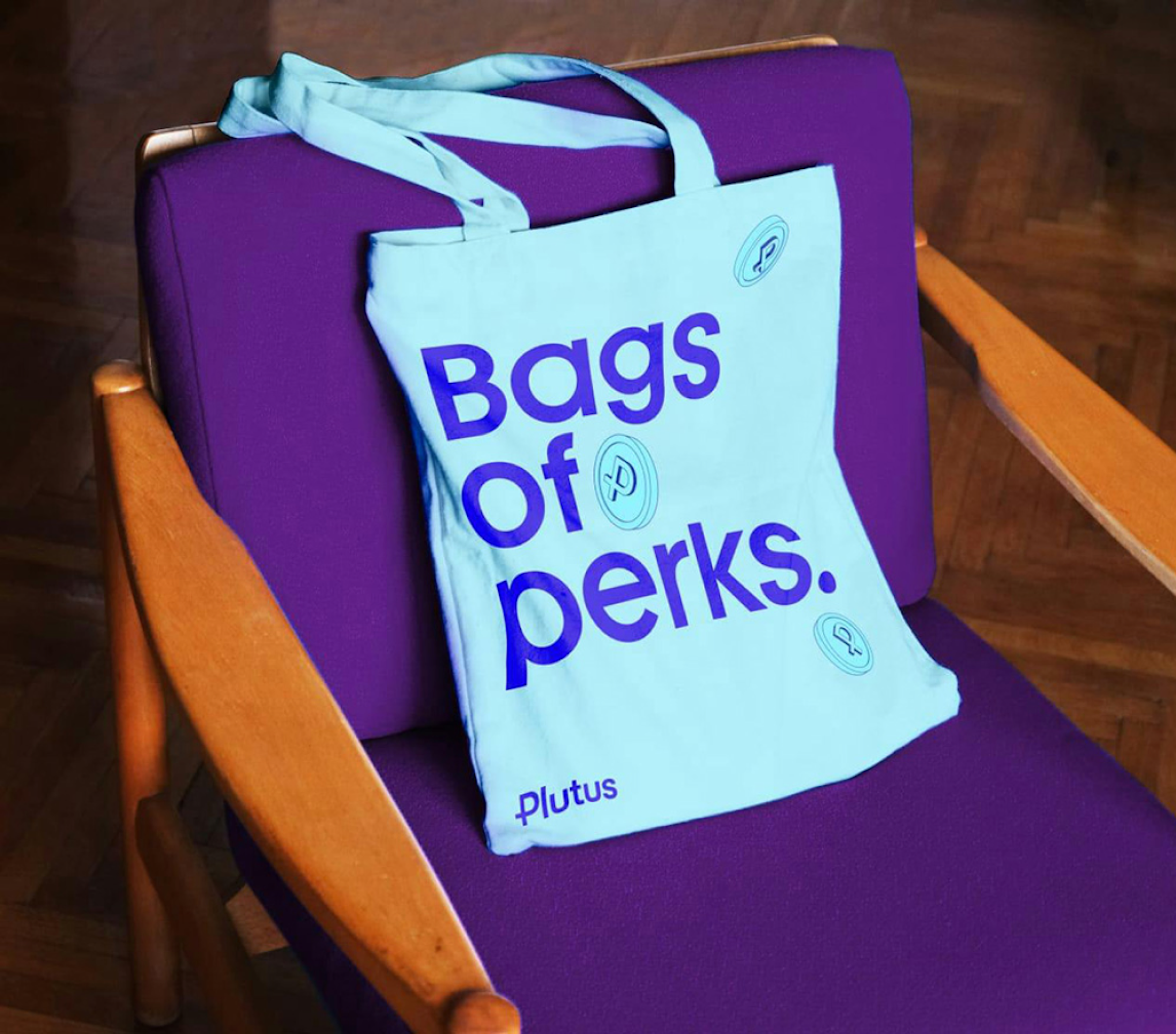 Plutus Branded Tote Bag