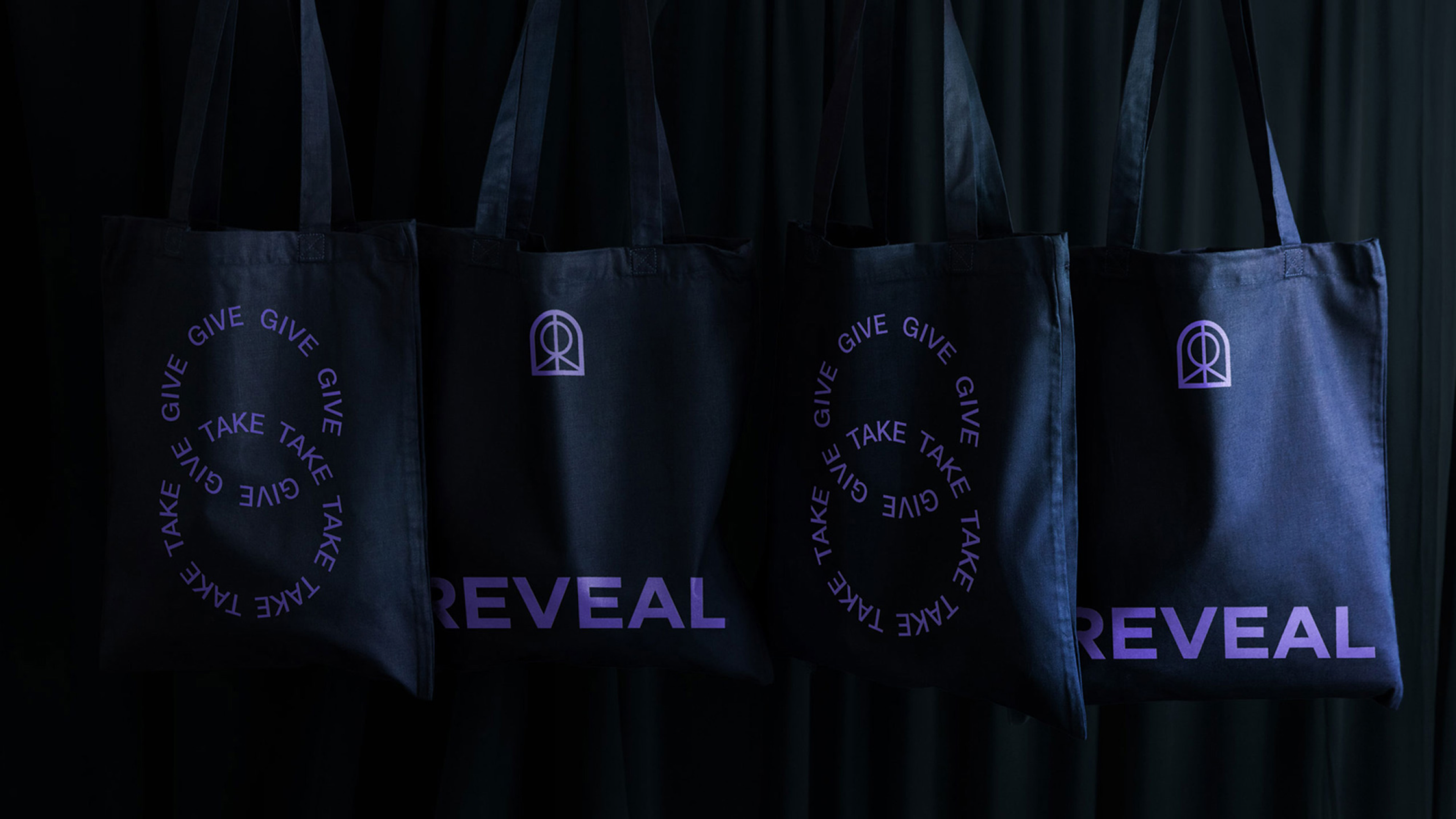 Reveal Branded Tote Bag