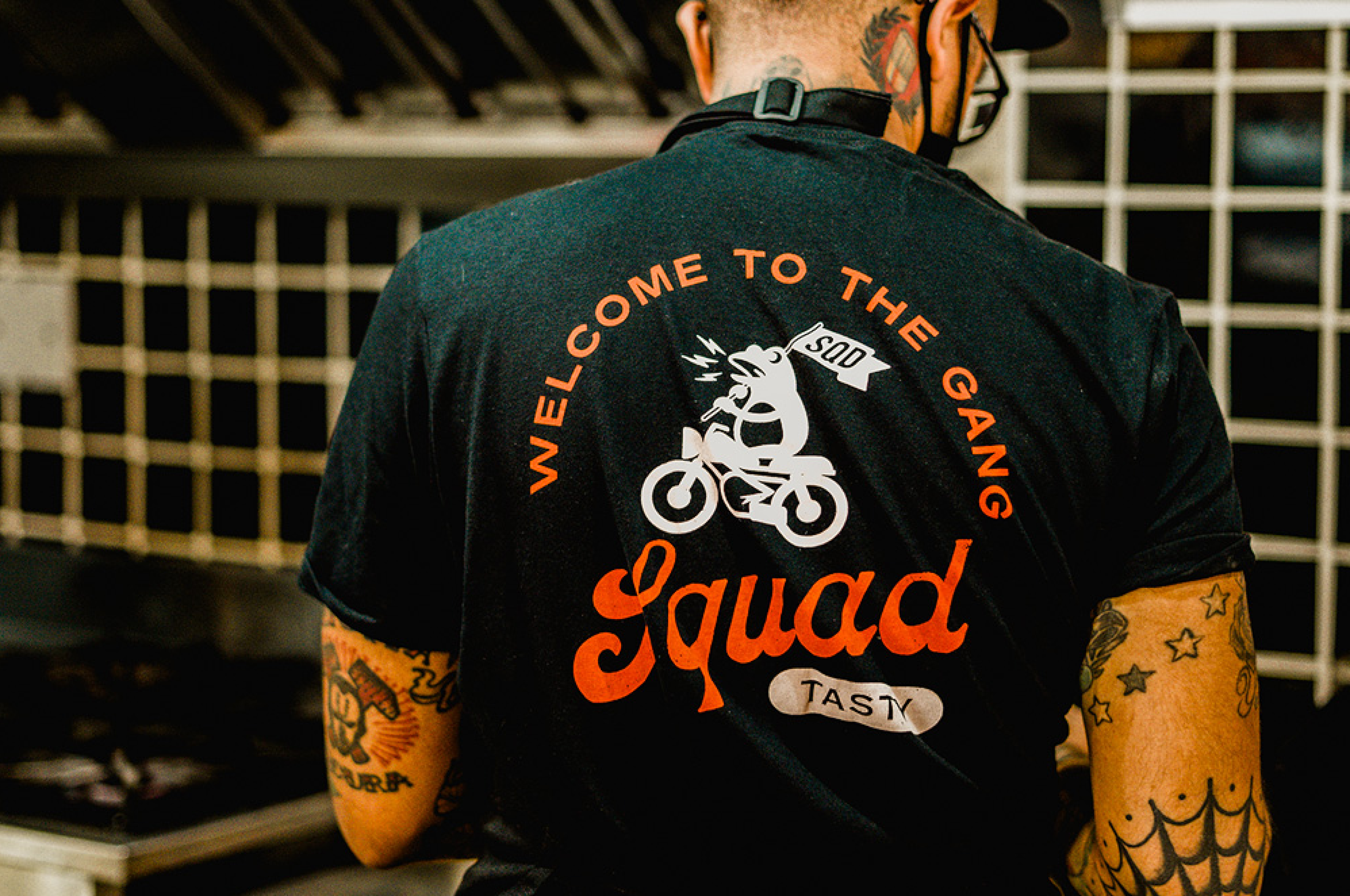 Squad T-shirt: Ride the Gang