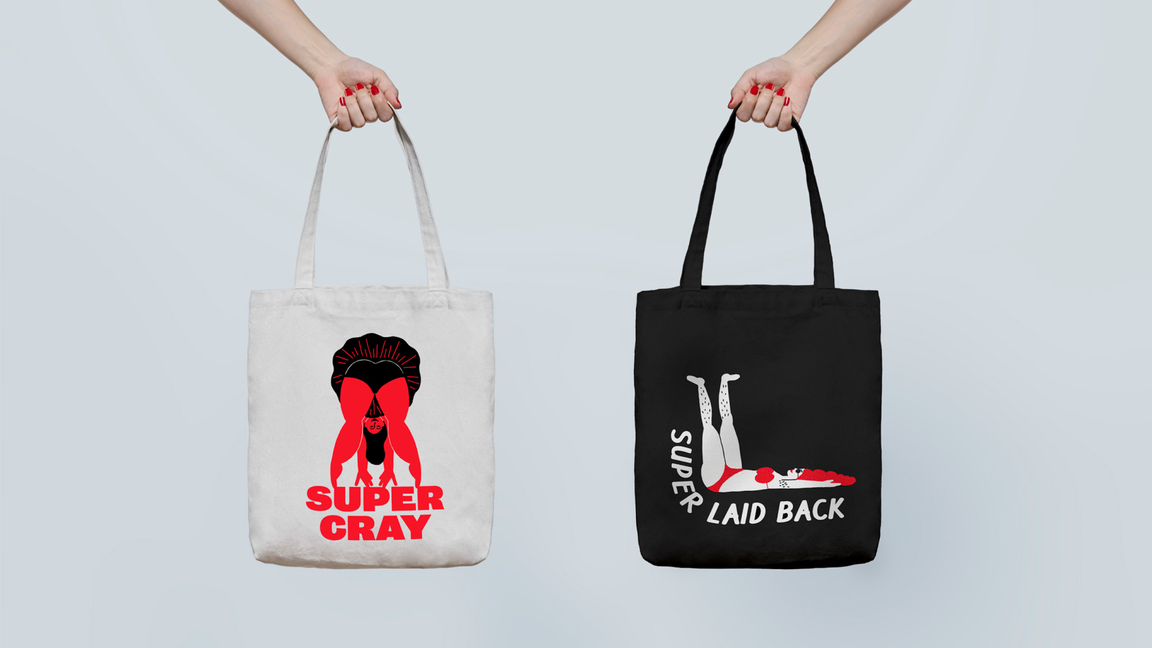 SuperShe Branded Totes