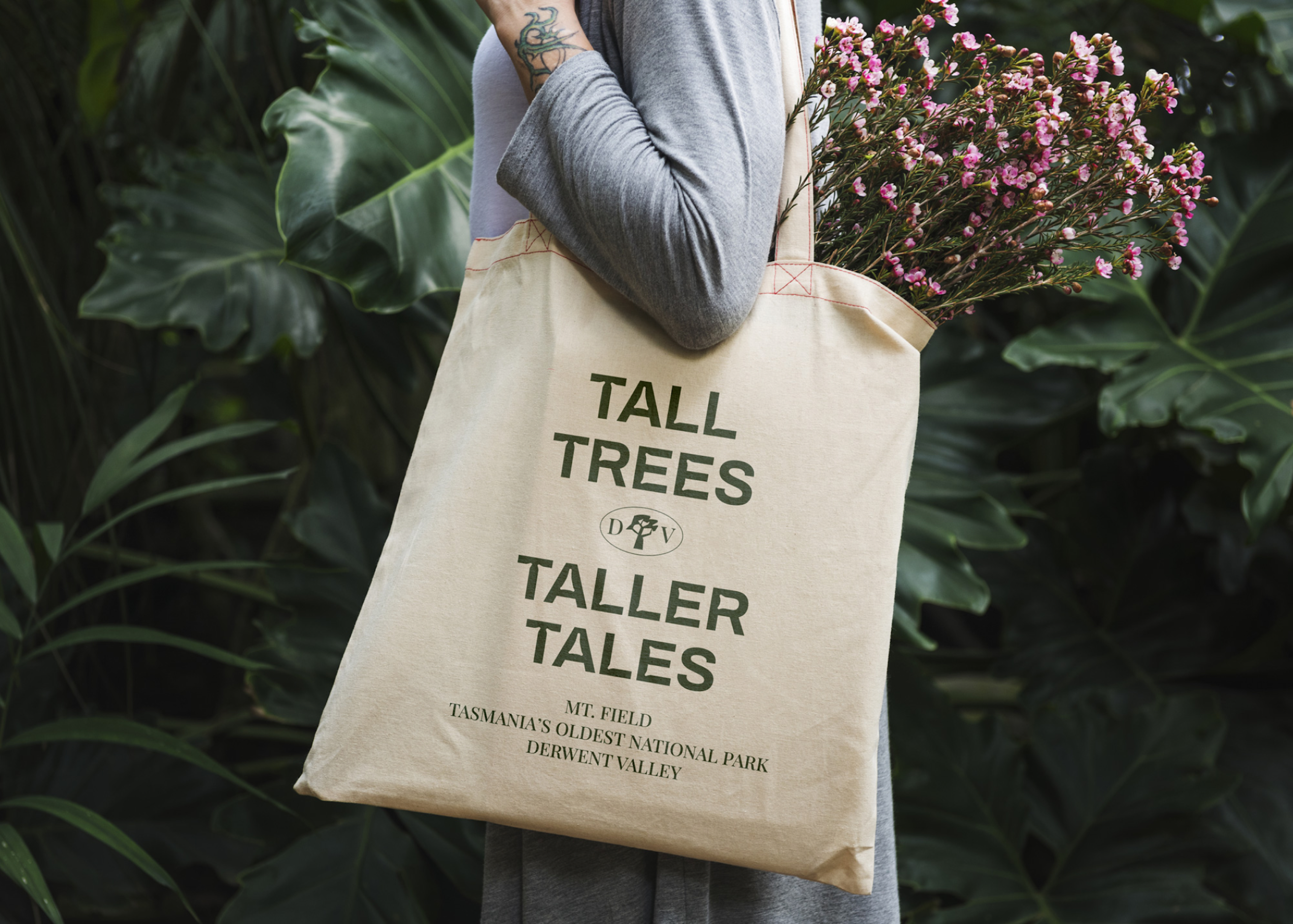 "Tall Trees Tote by Derwent"