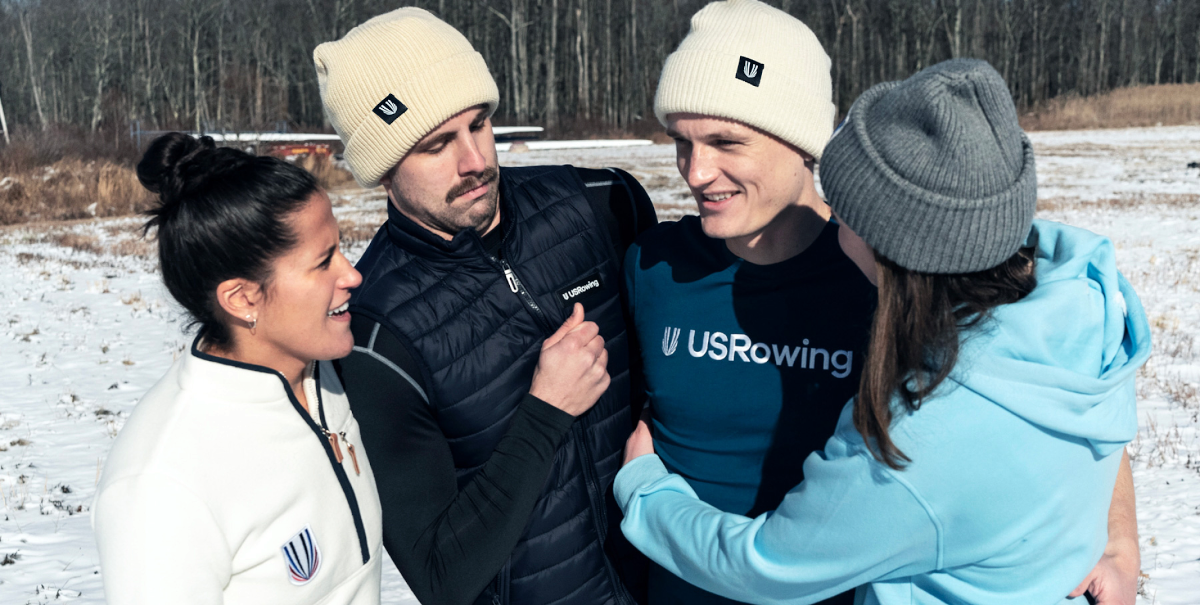 US Rowing Branded Beanie