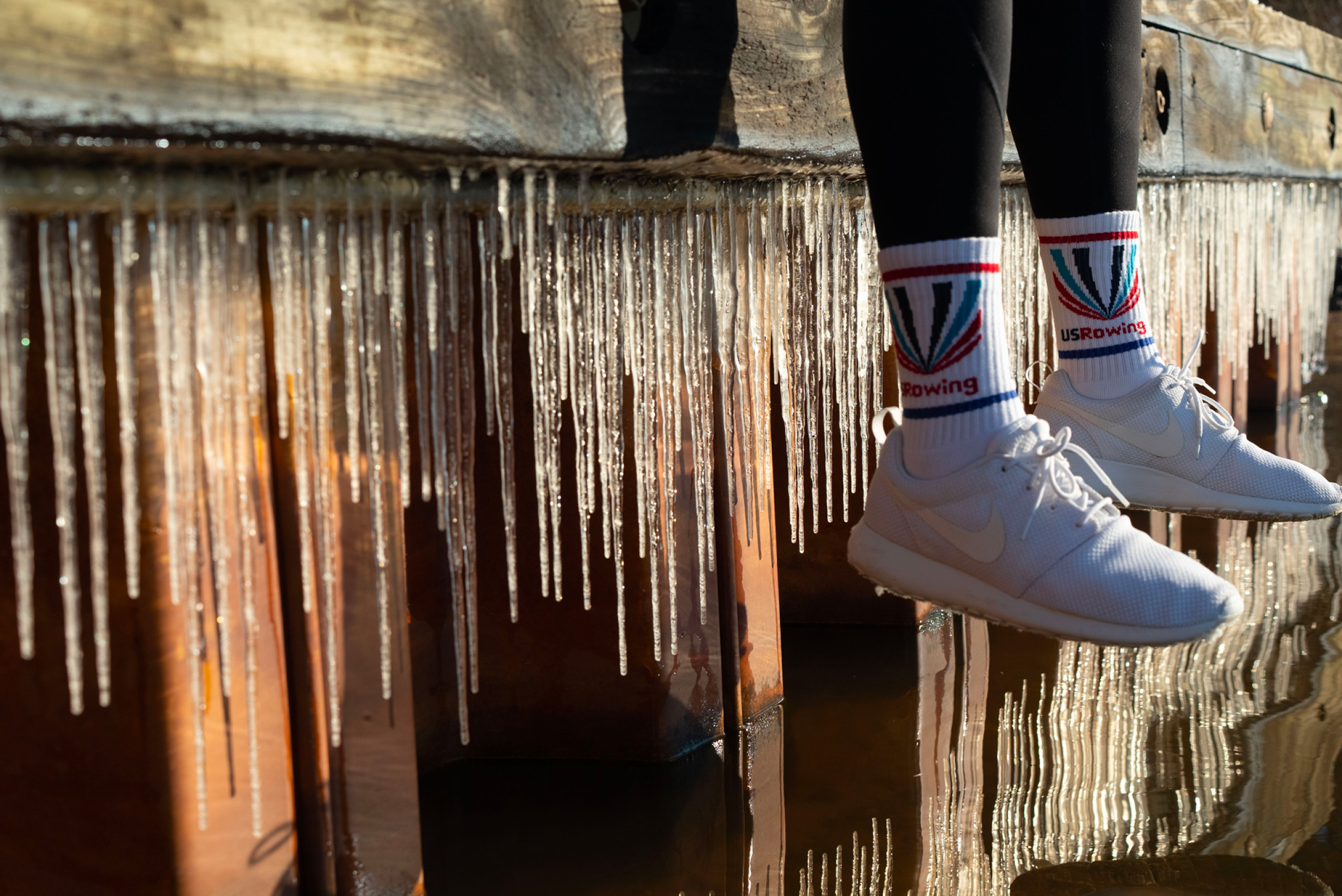 US Rowing Branded Socks