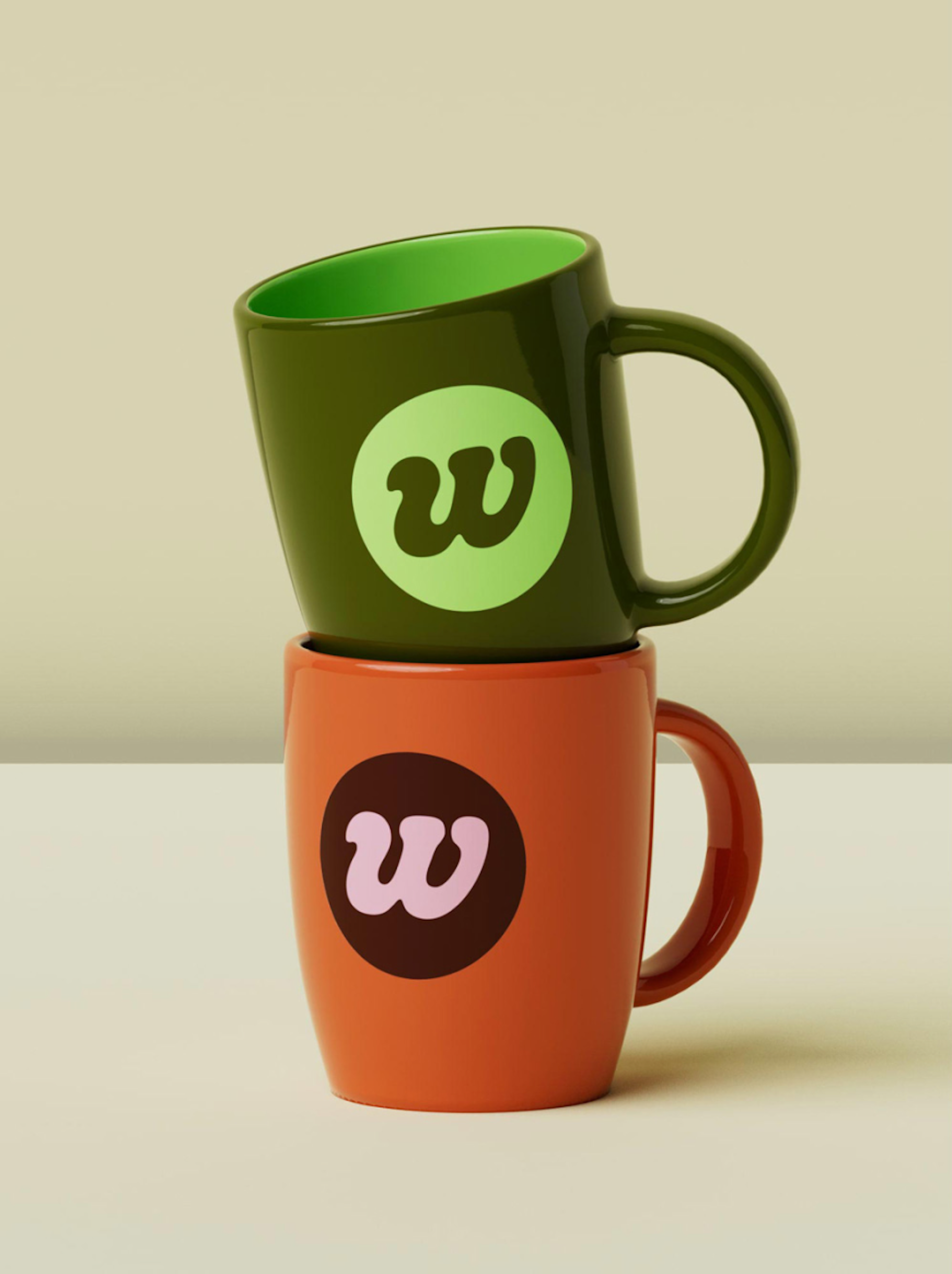 Wholesome Branded Mug Duo